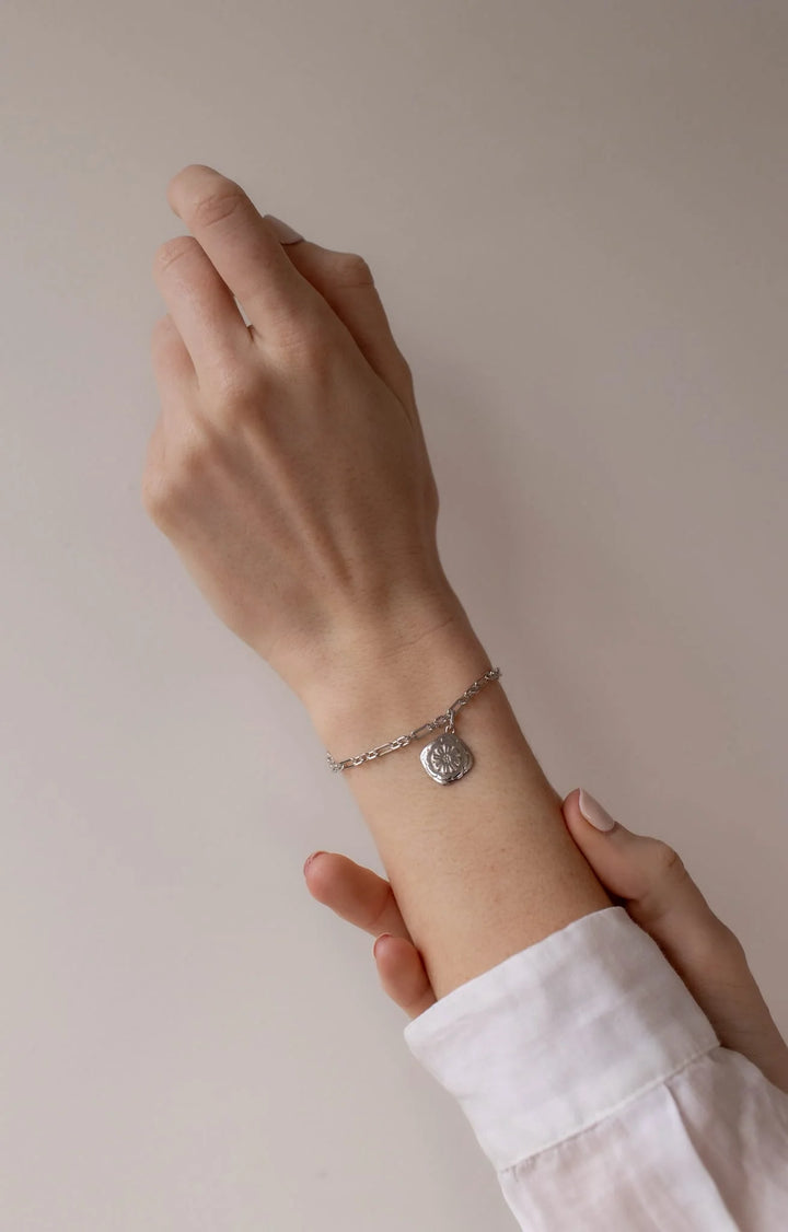 Boh Runga Silver Marigold Bracelet