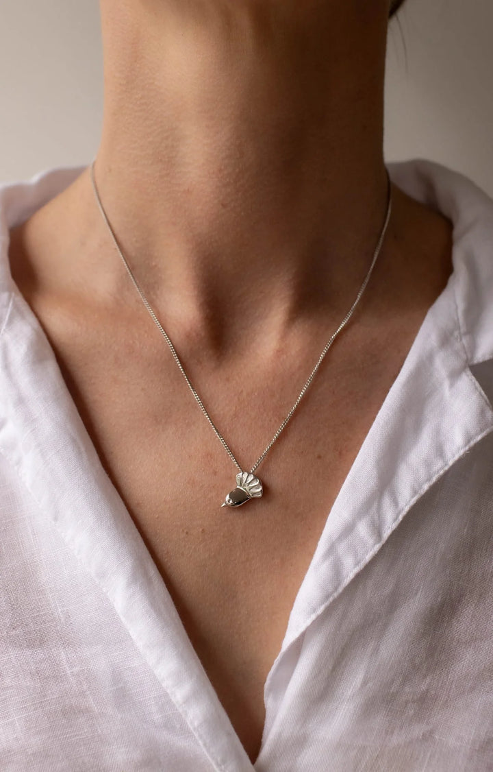 Boh Runga Silver Fantail Pendant