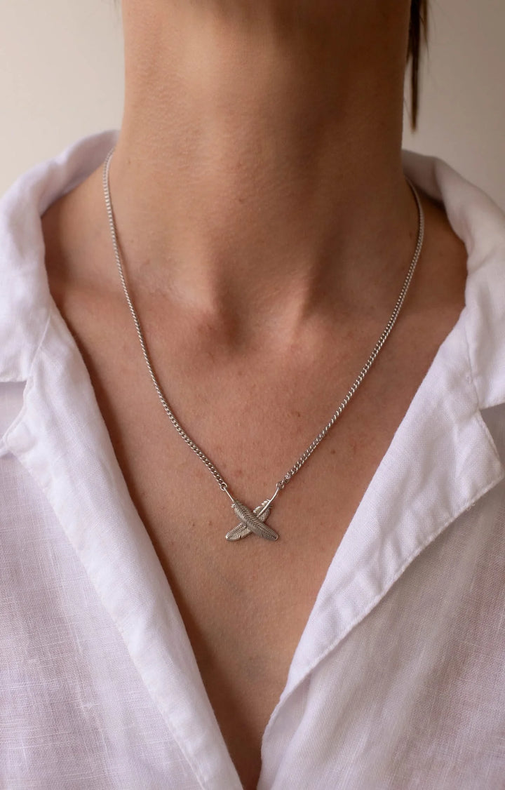 Boh Runga Feather Kisses Necklace