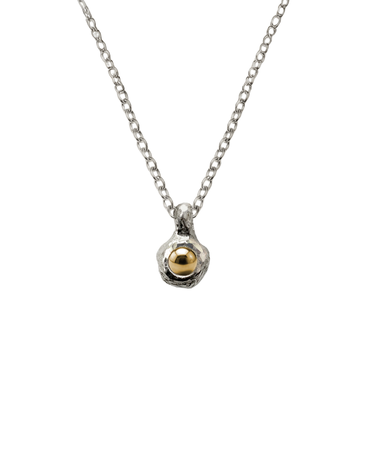 Made of Gold Sterling Silver & 18ct Gold Mt Tasman Necklace
