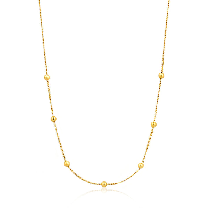 Ania Haie Gold Modern Beaded Necklace