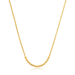 Ania Haie Gold Modern Multiple Balls Necklace