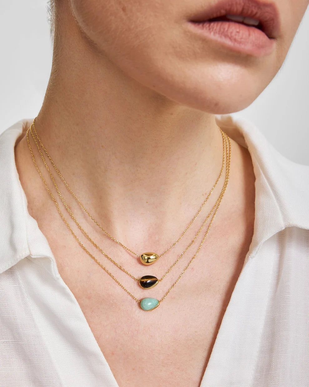 Ania Haie Wanderer Gold Tigereye Necklace
