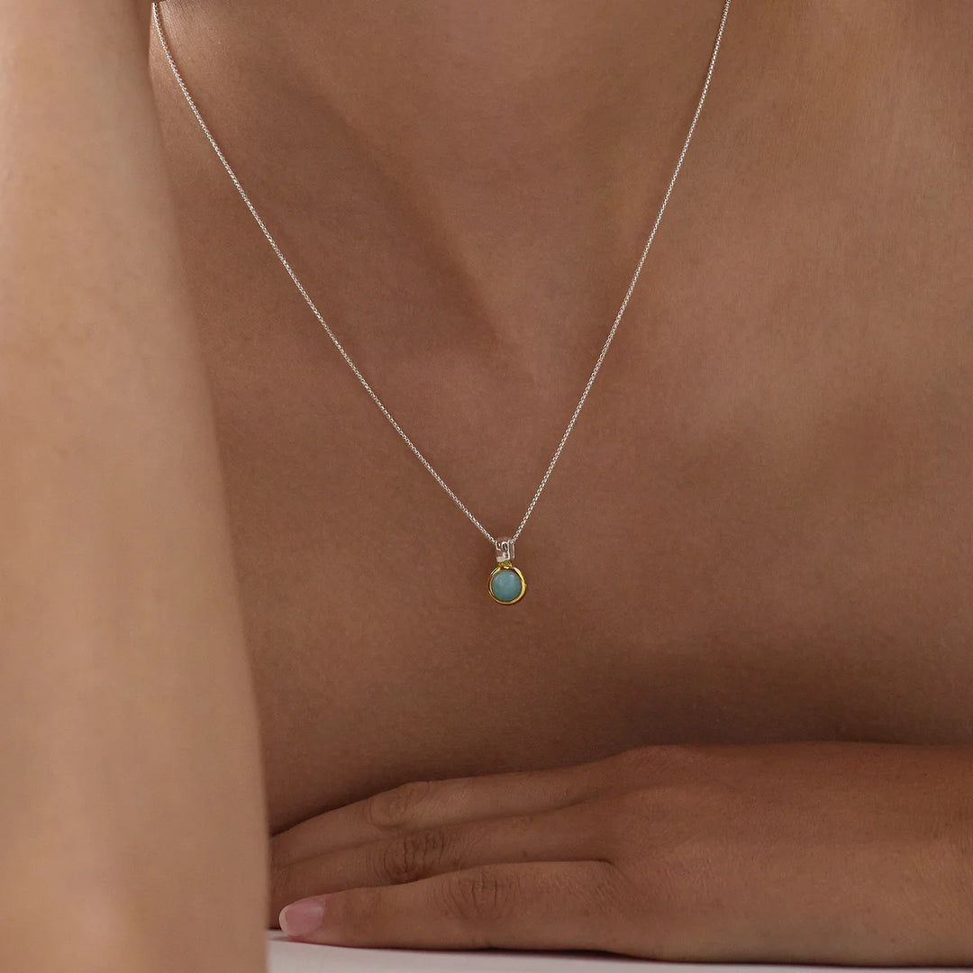 Najo Solace 2-Tone Amazonite 45cm Necklace (+5cm extension)