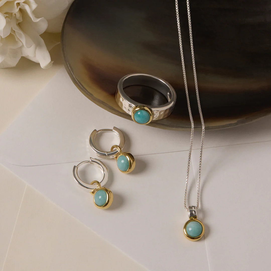 Najo Solace 2-Tone Amazonite 45cm Necklace (+5cm extension)