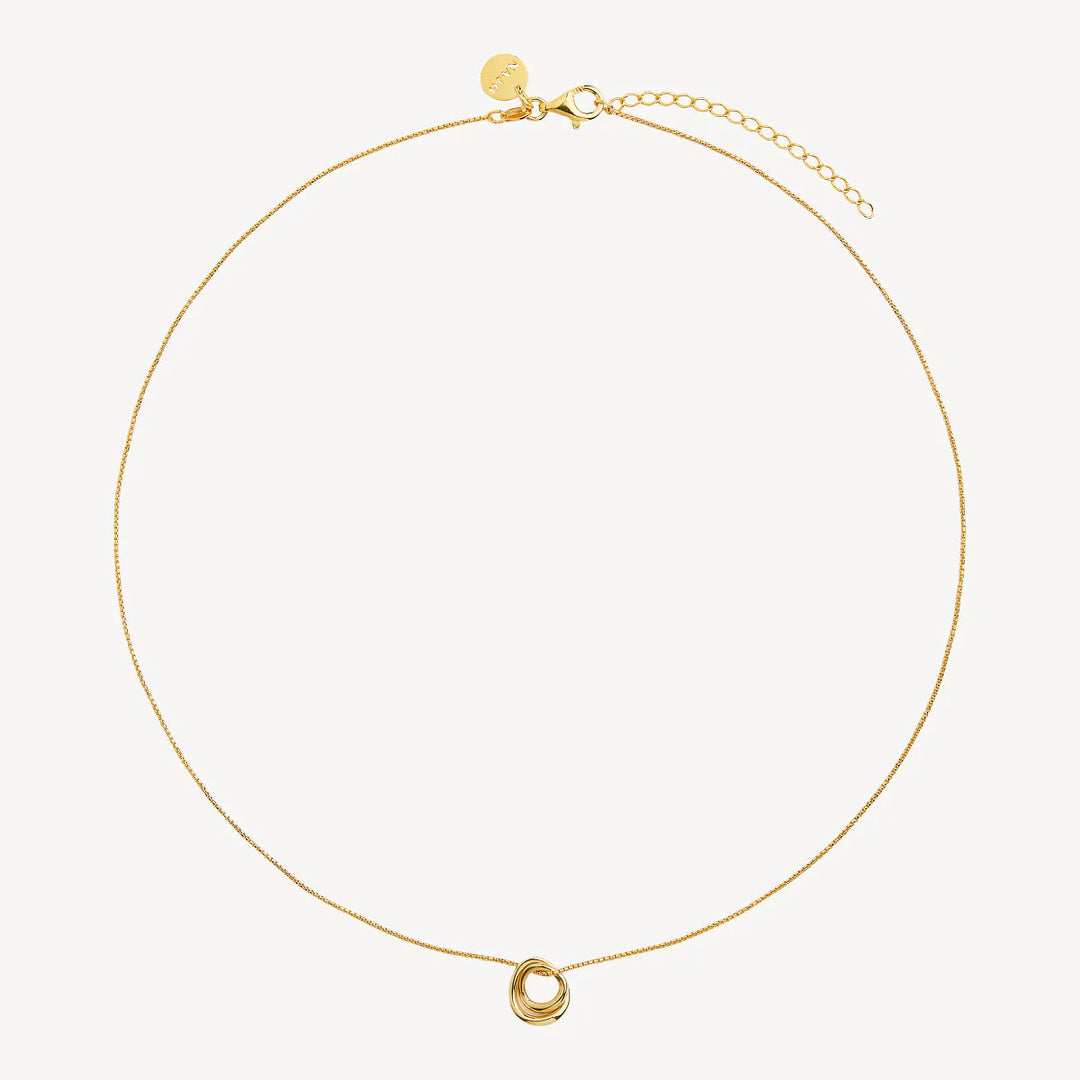 Najo Whisper Gold Plated 45cm Necklace (+5cm extension)