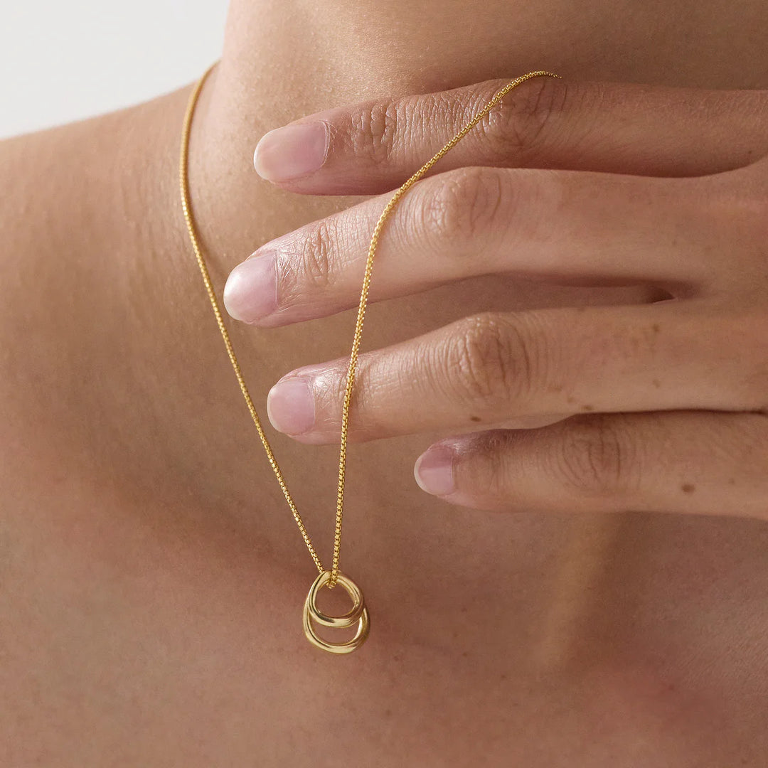 Najo Whisper Gold Plated 45cm Necklace (+5cm extension)