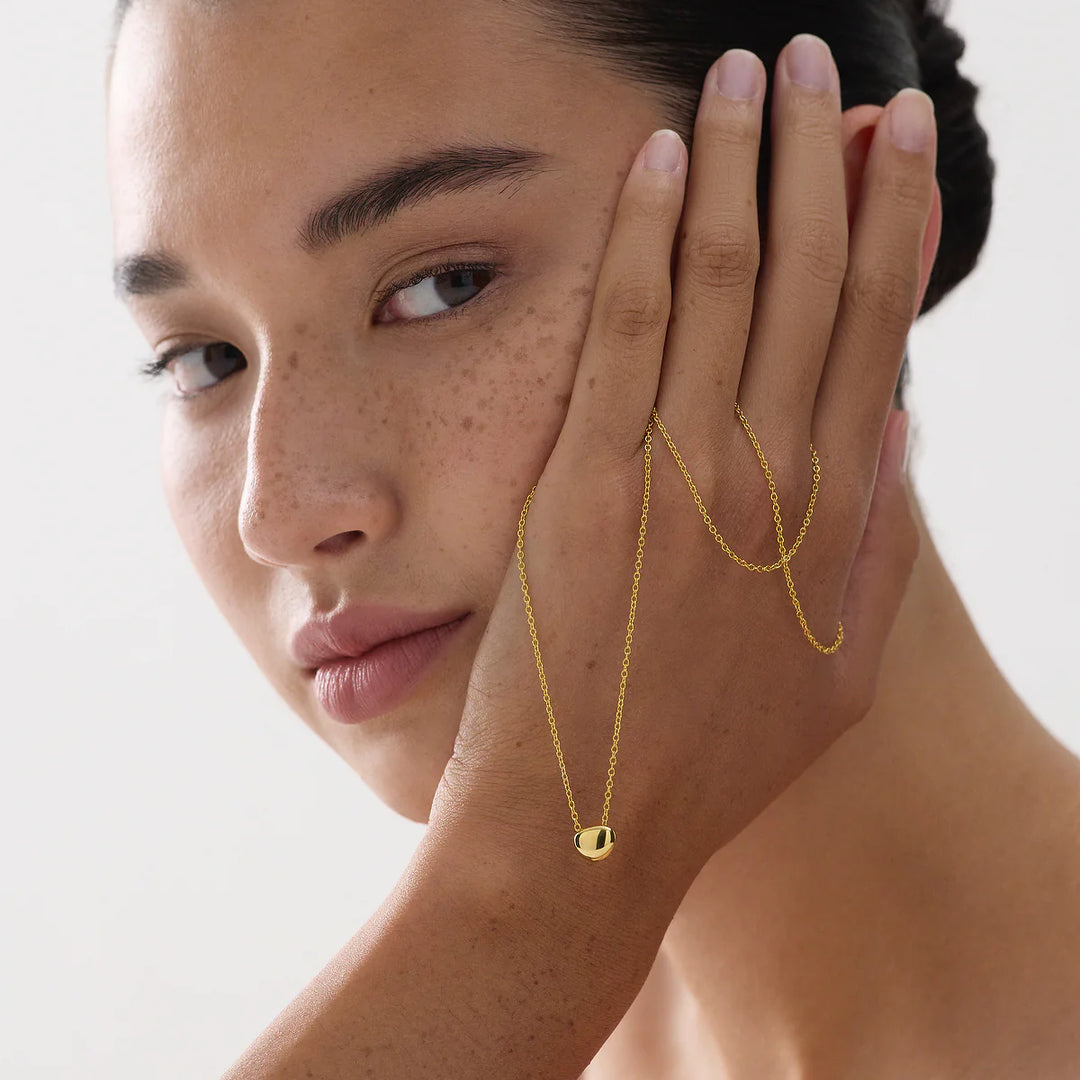 Najo Soothing Gold Plated 45cm Necklace (+5cm extension)