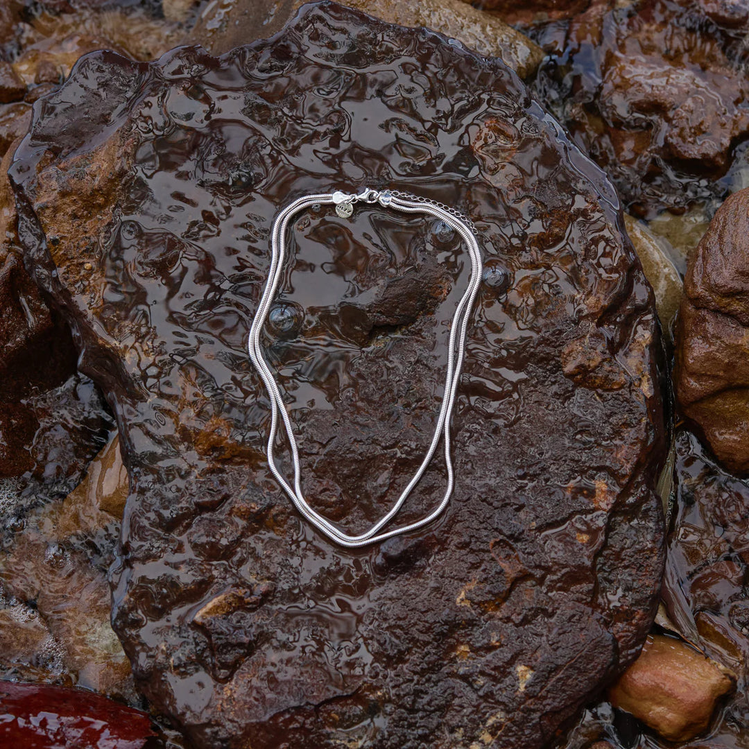 Najo Serenade Silver 45cm Necklace (+5cm extension)