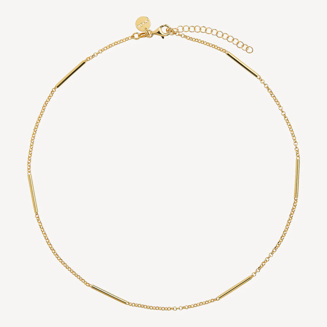 Najo Meridia Gold Plated 45cm Necklace (+5cm extension)