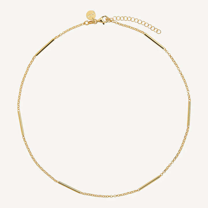 Najo Meridia Gold Plated 45cm Necklace (+5cm extension)