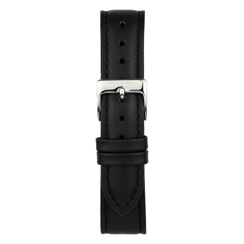 Nordgreen Native 32mm White Automatic with Black Leather Strap Watch