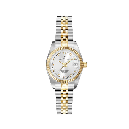 Jacques Du Manoir Inspiration 26mm Two Tone Watch