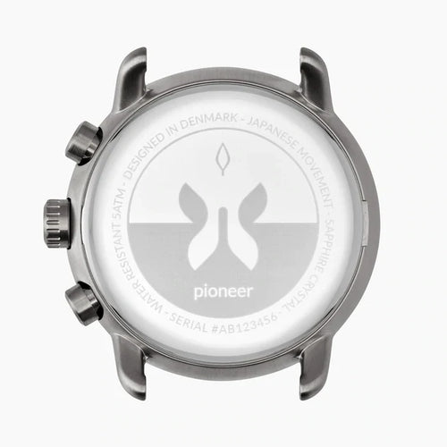 Nordgreen Pioneer 42mm Silver Navy Watch