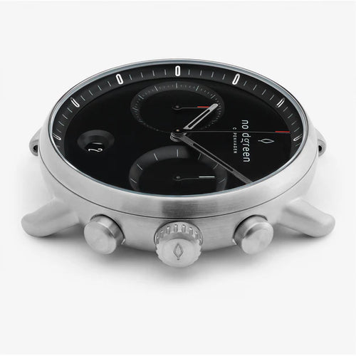 Nordgreen Pioneer 42mm Steel Black Watch