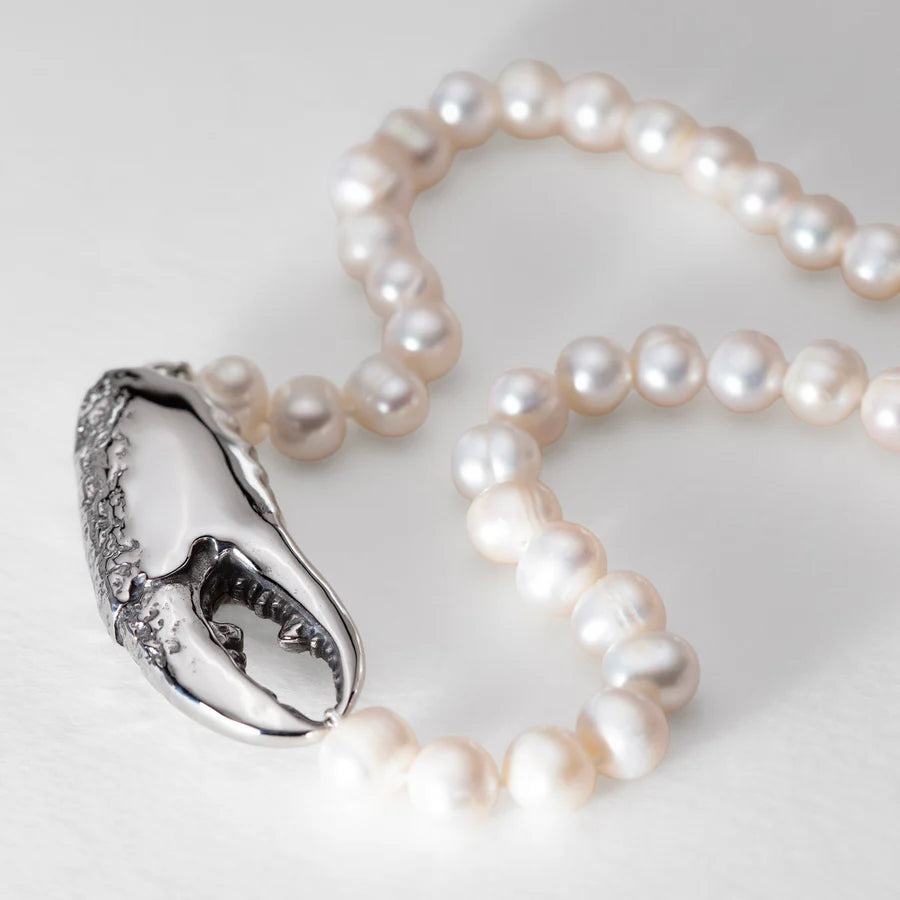 Nick Von K Pinch Me Pearls Necklace