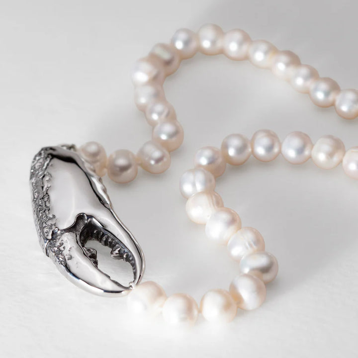Nick Von K Pinch Me Pearls Necklace