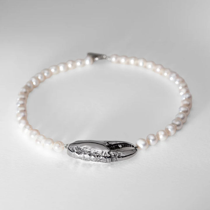 Nick Von K Pinch Me Pearls Necklace