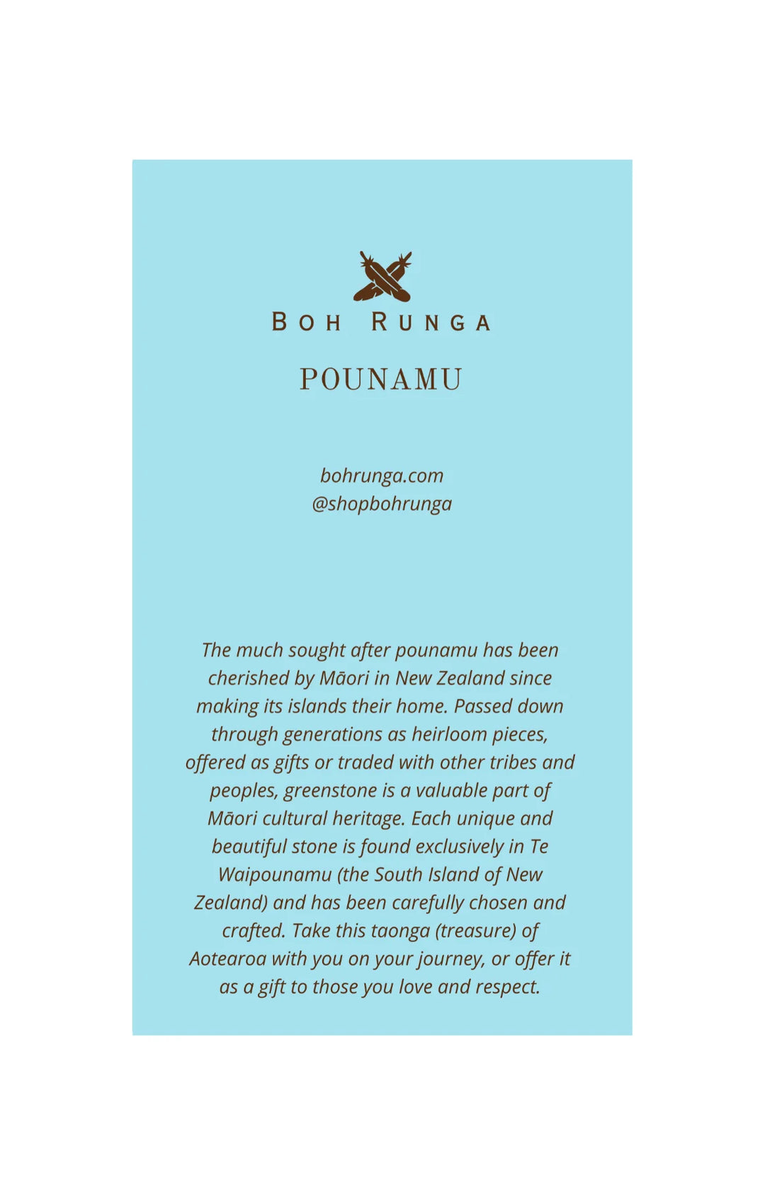 Boh Runga Pounamu Piwakawaka Drop Necklace