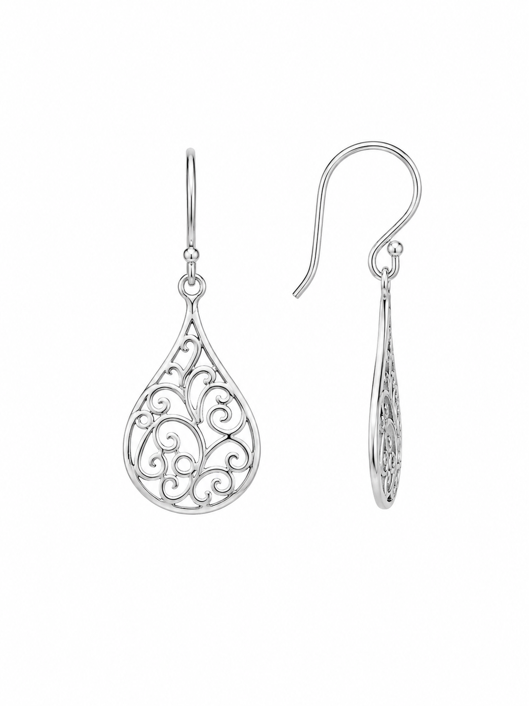 LT Sterling Silver Enchanted Forest Filigree Earrings