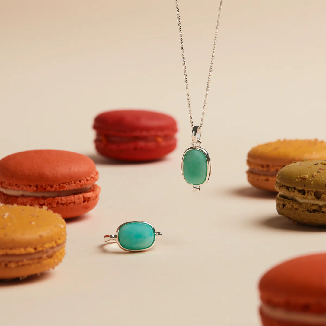 Najo Fleur Amazonite Necklace