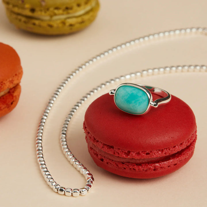 Najo Quadrille Silver Necklace