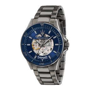 Maserati Sfida Automatic Skeleton Blue 44mm Watch