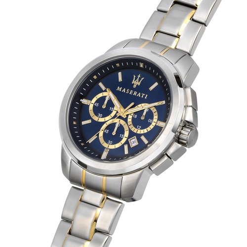 Maserati Successo 45mm Blue Watch