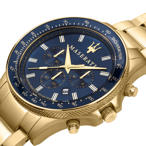 Maserati Sfida Gold Chronograph