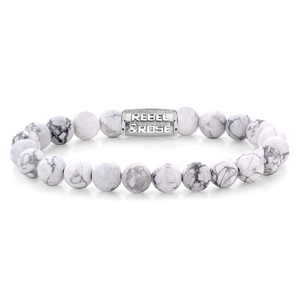 Rebel and Rose Virgin White 8mm Bracelet