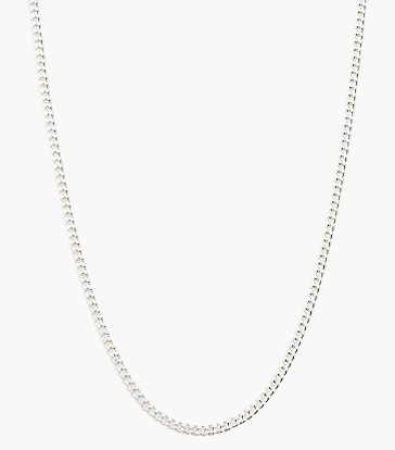 Kirstin Ash Silver Necklace Chain 18-20 inch