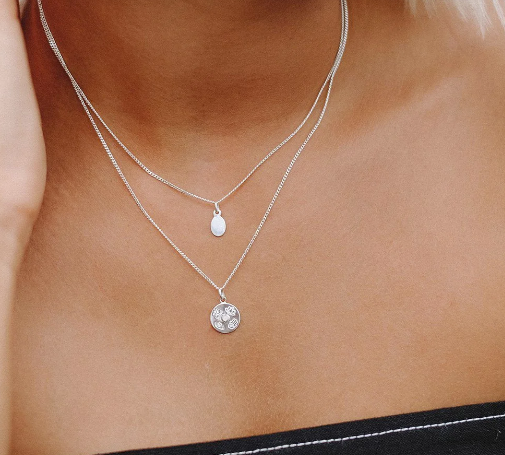 Kirstin Ash Silver Necklace Chain 18-20 inch