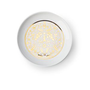 KAREN WALKER FILIGREE DISH - WHITE