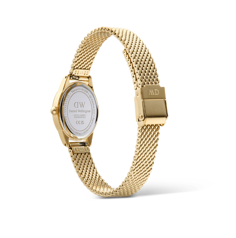Daniel Wellington Ophelia Mini Mesh White Gold