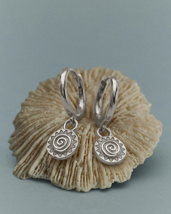 Kirstin Ash Solara Hoops Sterling Silver