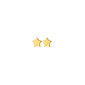 9ct Yellow Gold Stargazers Stud Earrings