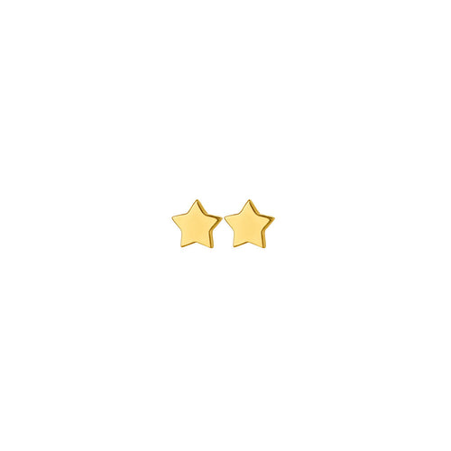9ct Yellow Gold Stargazers Stud Earrings