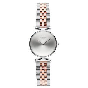 Nordgreen Unika 28mm Silver Brushed Metal Dial Watch