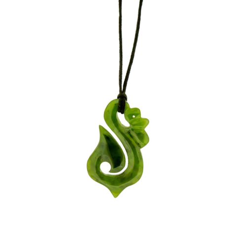 Imported Greenstone  Pendant- Manaia 40mm