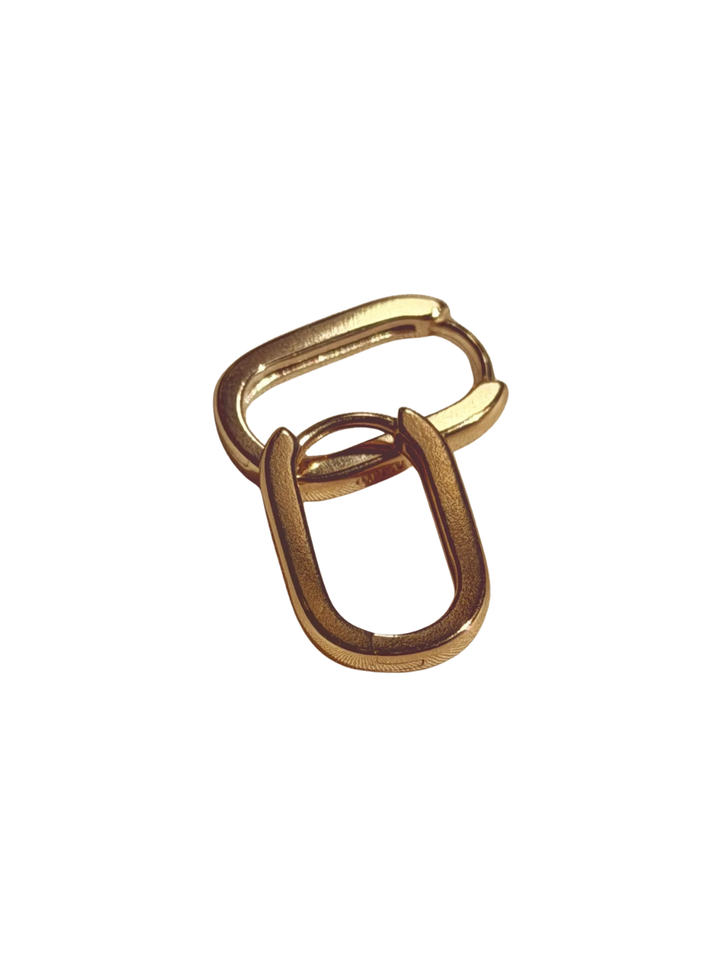 Najo Lucina Gold Hoop Earrings