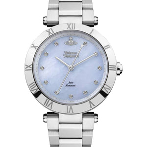 Vivienne Westwood Montague Blue 35mm Silver Watch