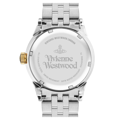 Vivienne Westwood Seymour Homme Watch Gold Dial