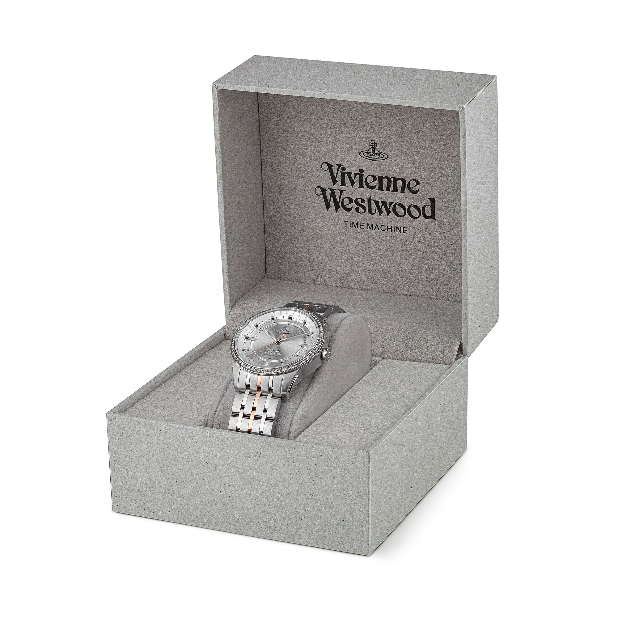 Vivienne Westwood East End Watch Two Tone – Silvermoon Vivienne Westwood East End Watch Two Tone – Silvermoon