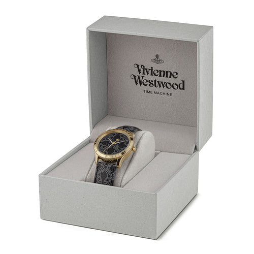 Vivienne Westwood Berkley Black Gold 35mm Black Watch