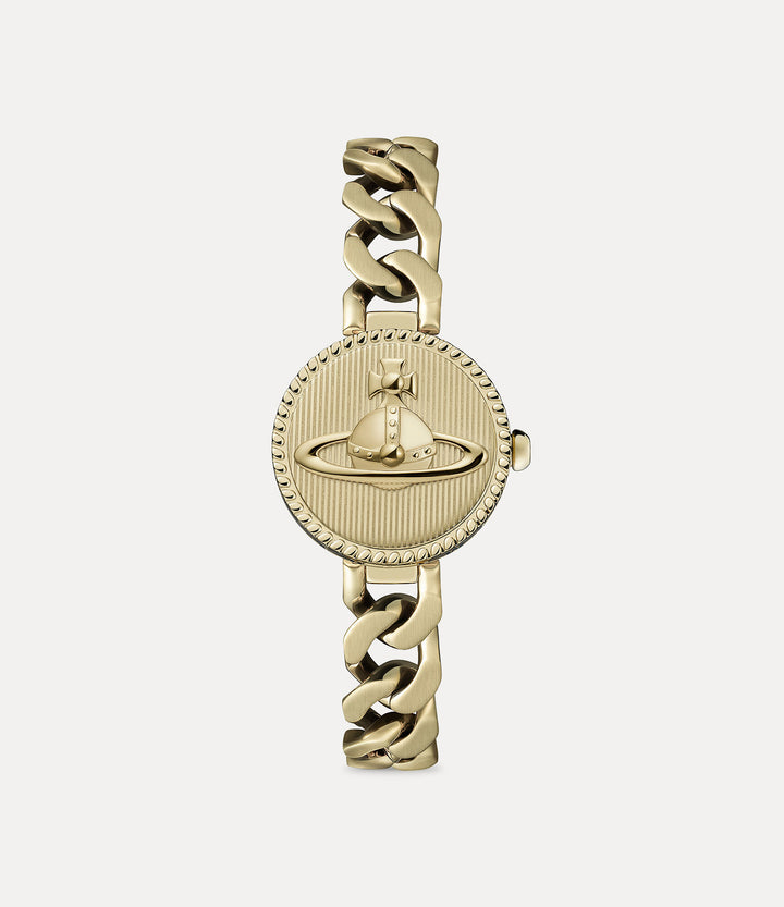 Vivienne Westwood Orb Button Gold Watch
