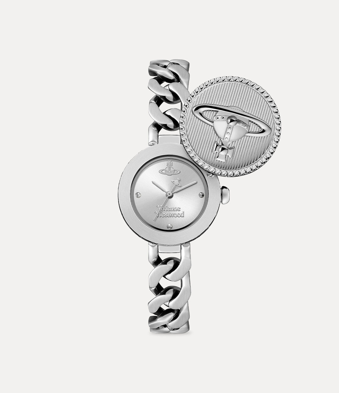 Vivienne Westwood Orb Button Silver Watch