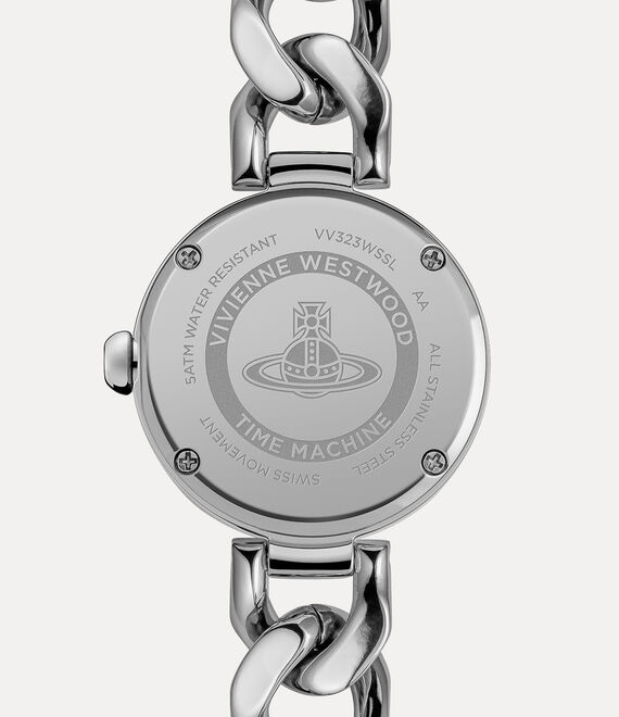Vivienne Westwood Orb Button Silver Watch