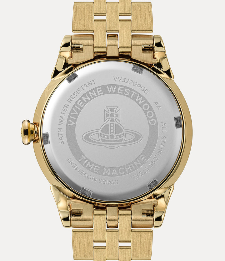 Vivienne Westwood Little Wallace 32mm Green Gold Watch