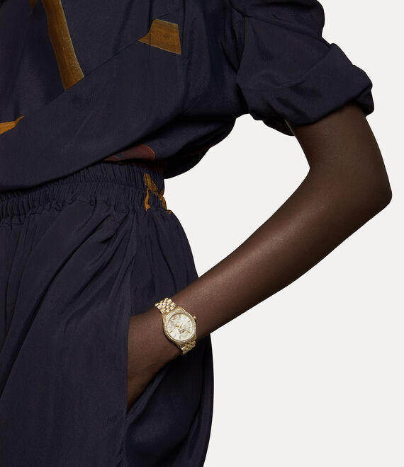 Vivienne Westwood Little Wallace 32mm Gold Watch
