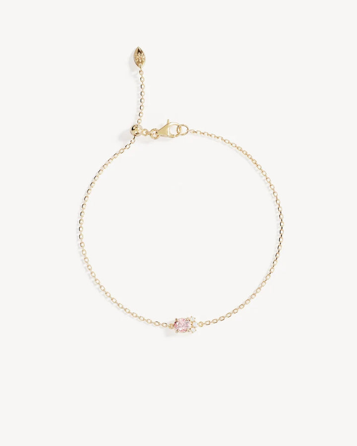 By Charlotte 18k Gold Vermeil Embrace Love Bracelet